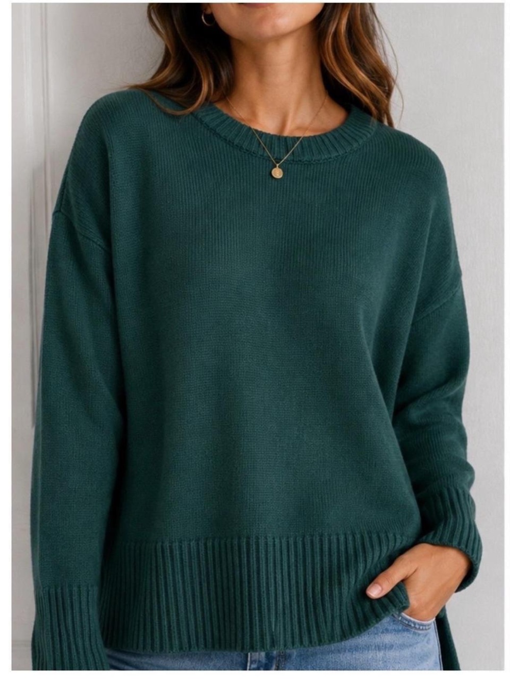 GAP Forest Green Crewneck Sweater